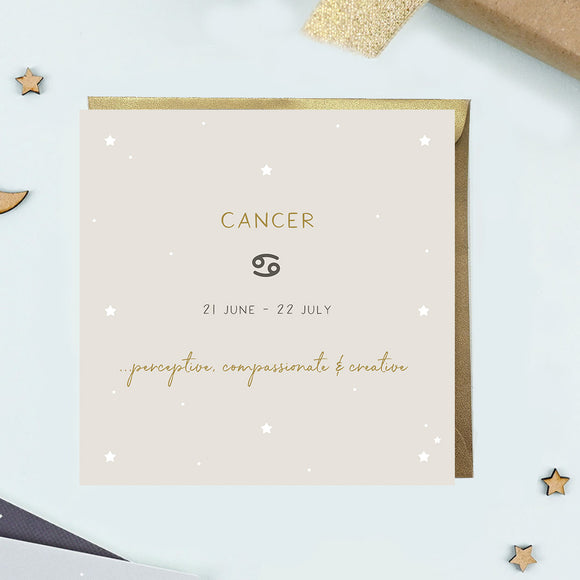 Cancer: 21 Jun - 22 Jul (CZ004) x6