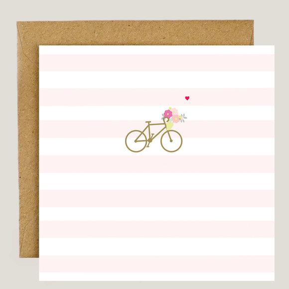 Flowers & Bike (JL005) x6