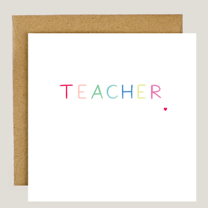 TEACHER (BB016) x6