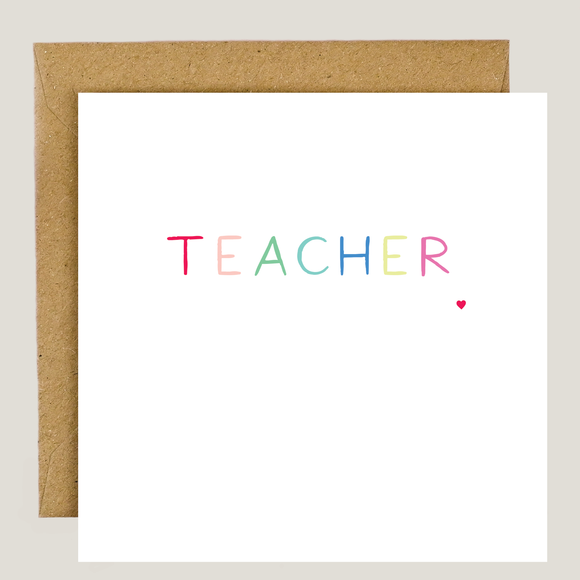 TEACHER (BB016) x6