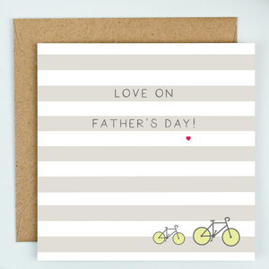 Love on Father's Day Bicycles (BE002)