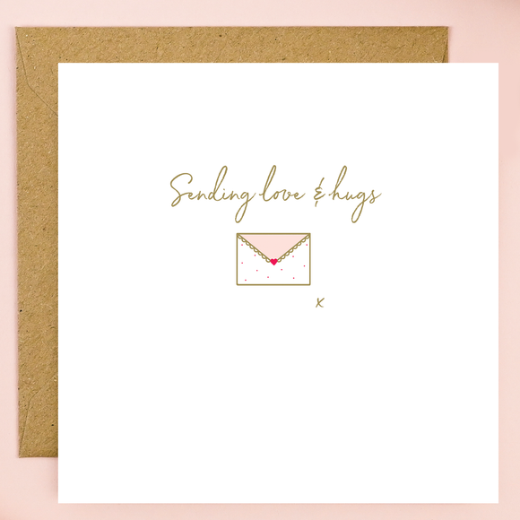 Sending Love & Hugs (LN003) x6