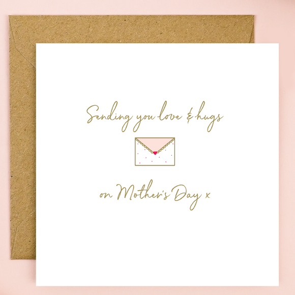 Sending Love & Hugs on Mother's Day (LN033) x6