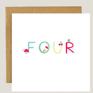 "FOUR" (TD008) x6