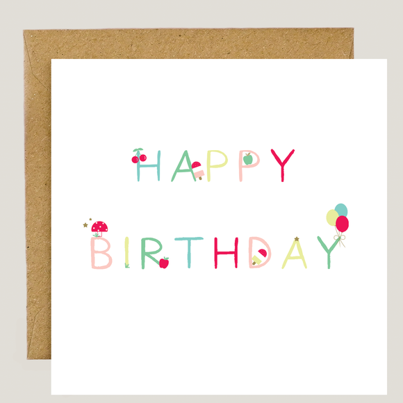 Happy Birthday (TD010) x6