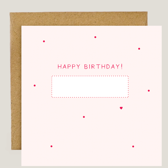 Happy Birthday... (TI005) x6