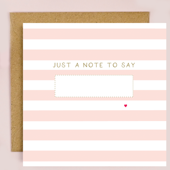 Just a Note... (TI010) x6
