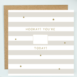 Hooray! You're...today! (TI011)